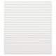 SCHOTTIS: persiana blanca, rectangular, de línies horitzontals, semitransparent, de polièster.