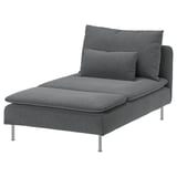 SÖDERHAMN Funda chaise longue, Johanneshov gris fosc