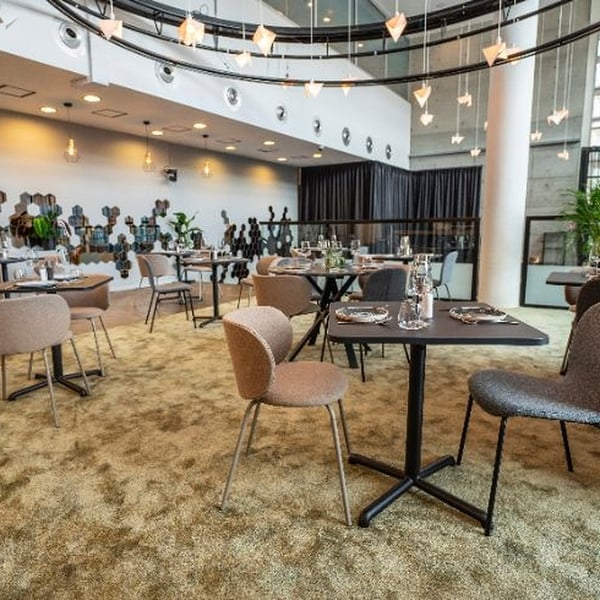 STENSELE Taula, antracita/antracita, 70x70 cm