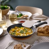 TAGGHAJ Paella, revestiment antiadherent negre, 24 cm