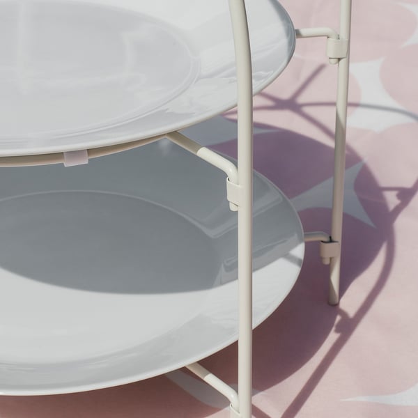 TOFSAND Suport per a plats, blanc