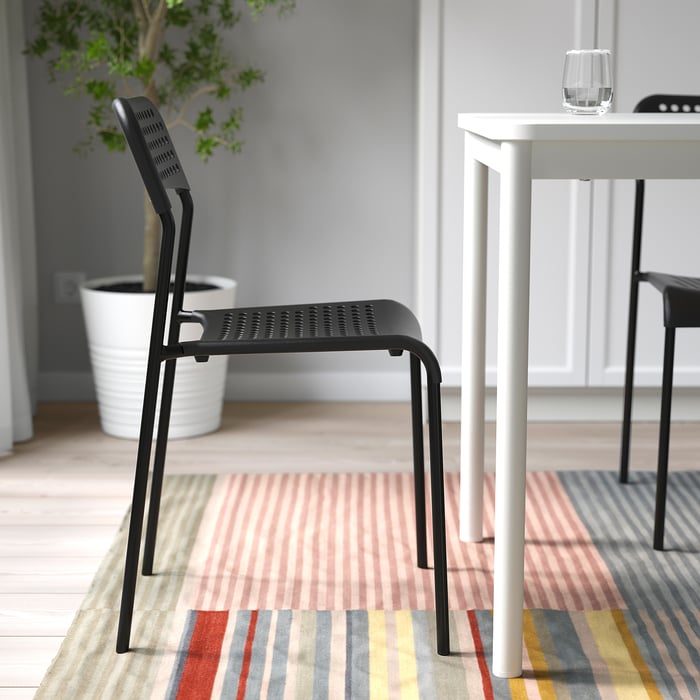ADDE chair, black - IKEA Spain