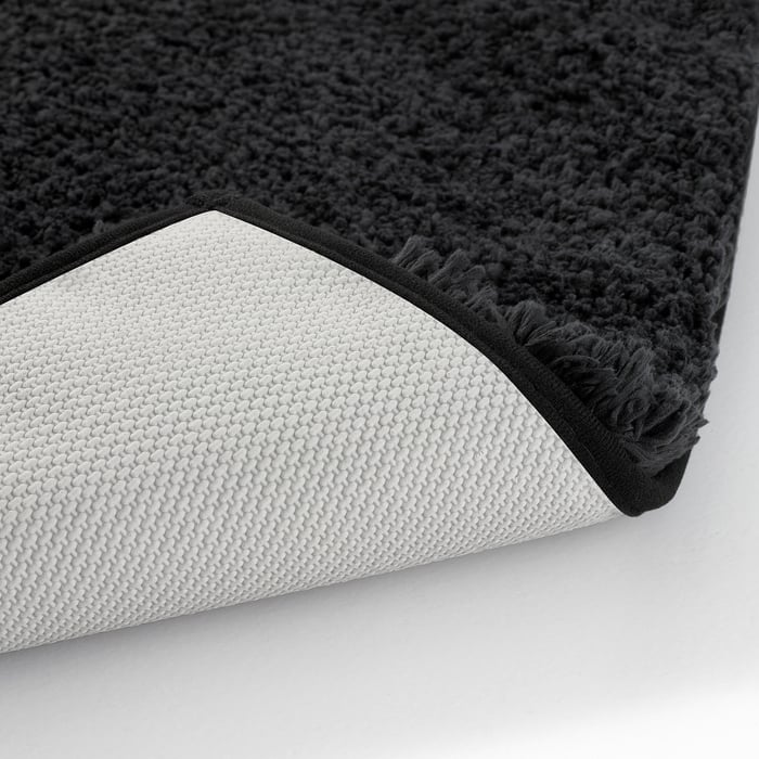 ALMTJÄRN Bath mat, dark grey, 60x90 cm IKEA