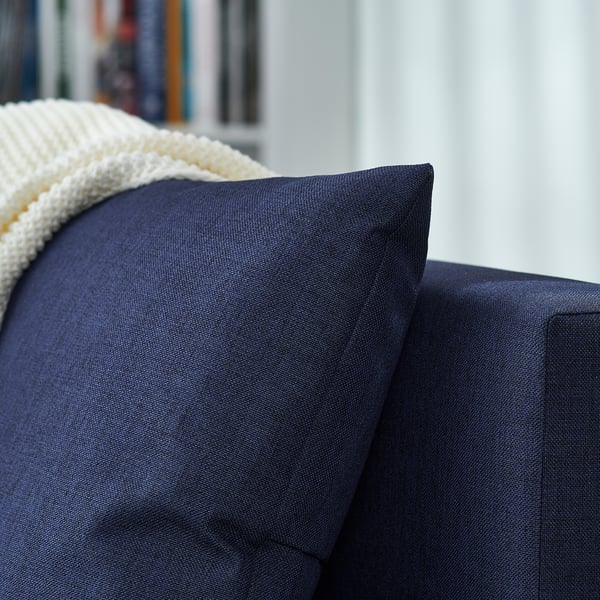 ASARUM 3seat sofabed, Dark blue IKEA Spain