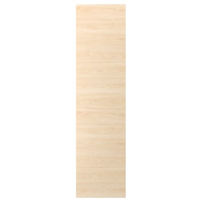 ASKERSUND wood-patterned panel, light ash, rectangular, modern design.