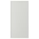 ASPUDDEN Decorative cover panel, light grey, 39x80 cm