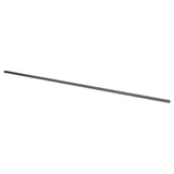Grey aluminum wall trim