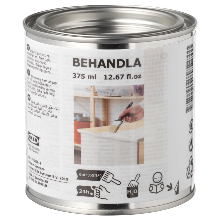 BEHANDLA Glazing paint white IKEA