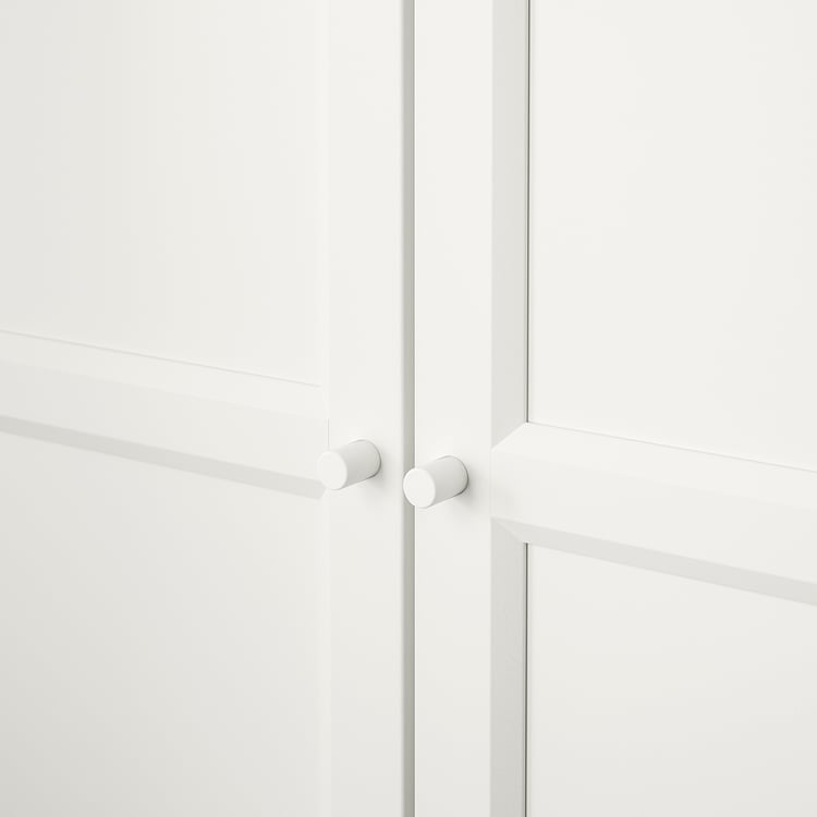 BILLY bookcase with doors, white, 80x30x202 cm IKEA Spain