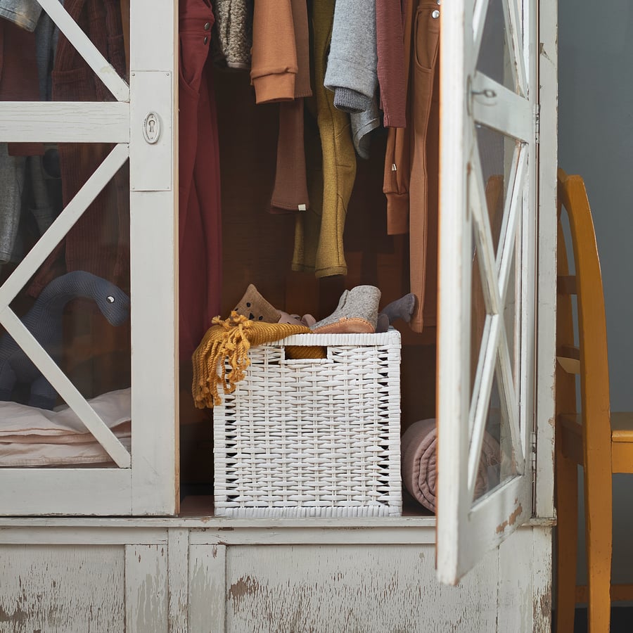 BRANÄS basket, white, 32x34x32 cm IKEA Spain