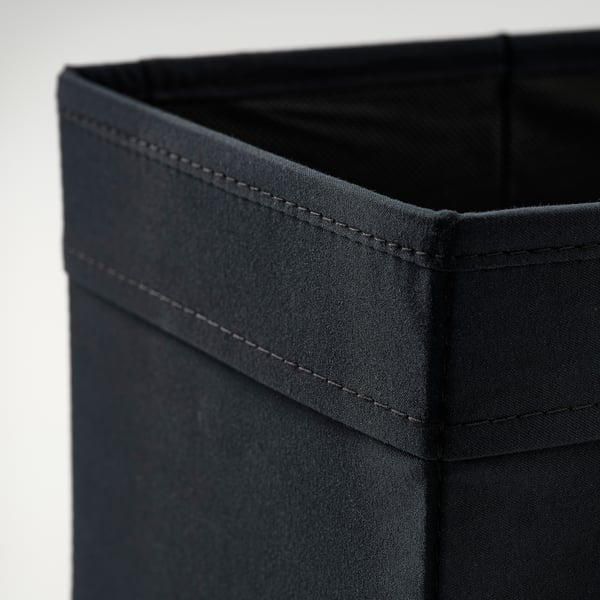 DRÖNA Box, black, 18x25x15 cm