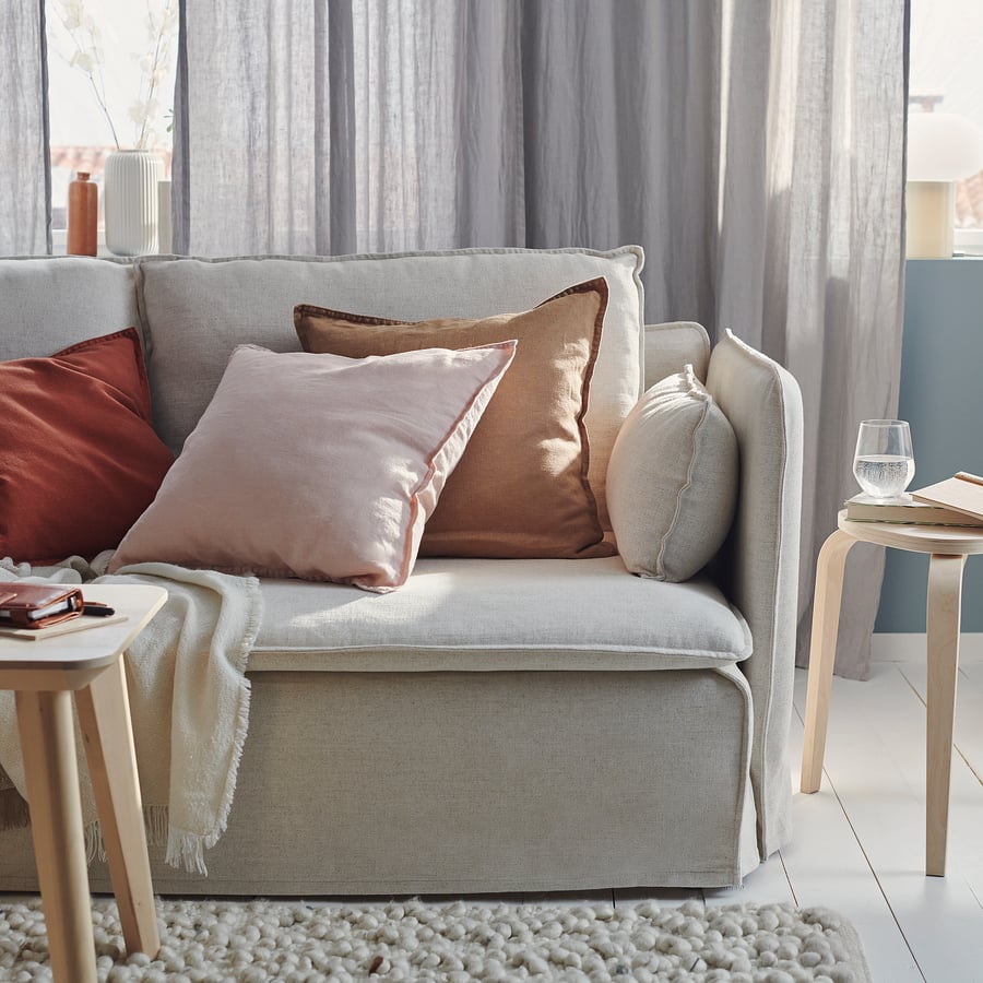 DYTÅG Cushion cover, light pink, 50x50 cm IKEA Spain