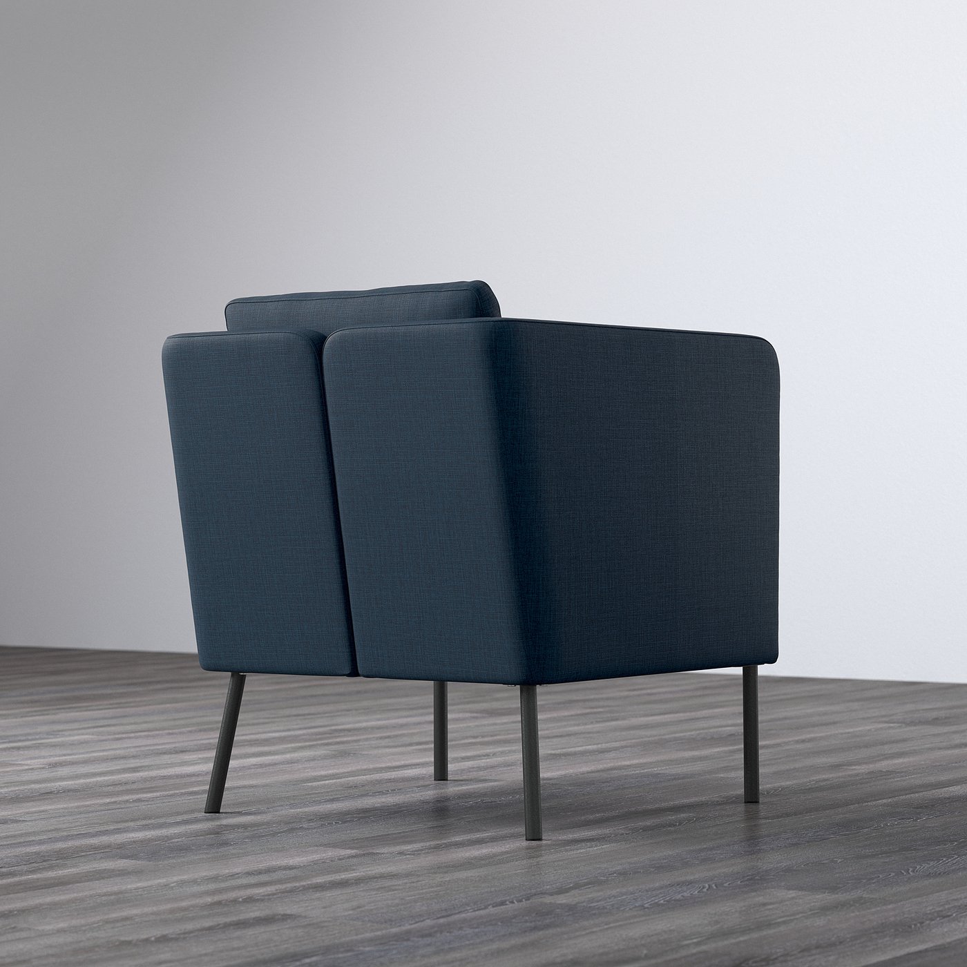 EKERÖ armchair, Skiftebo dark blue - IKEA Spain
