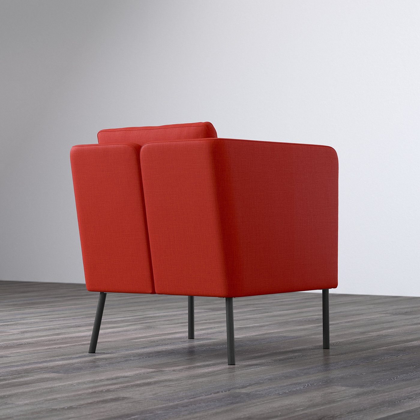 EKERÖ armchair, Skiftebo orange - IKEA Spain