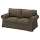 EKTORP 2-seat sofa, Kilanda grey-brown