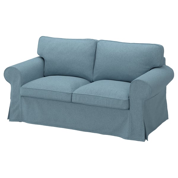 EKTORP 2-seat sofa, Naggen grey-blue