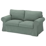 EKTORP Cover for 2-seat sofa, Hemmesta grey-green
