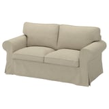 EKTORP Cover for 2-seat sofa, Hemmesta light beige