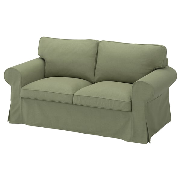 EKTORP Cover for 2-seat sofa, Naggen grey-green