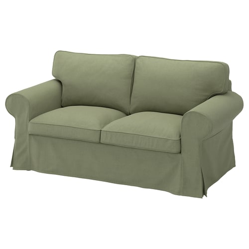 EKTORP Cover for 2-seat sofa, Naggen grey-green
