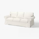 EKTORP Cover for 3-seat sofa, Blekinge white