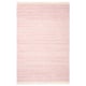 ENERGIKÄLLA rug, multicolored handwoven cotton, rectangular, unique pattern.