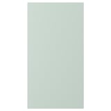 ENHET door, grey-green, rectangular, smooth foil, sturdy particleboard.