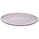 FÄRGKLAR lavender plate, round, stoneware, matte glaze.