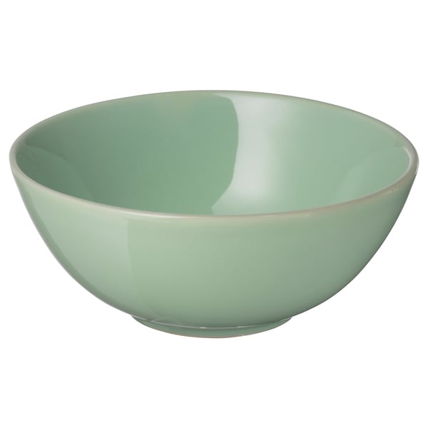 FÄRGRIK Bowl, light green, 16 cm