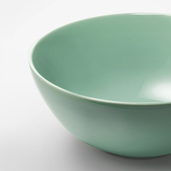 FÄRGRIK Bowl, light green, 16 cm