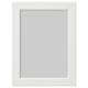 White FISKBO picture frame, rectangular, simple design.