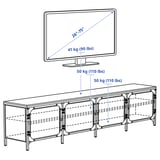 Illustration with measurements for the product: FJÄLLBO.