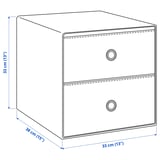 Illustration with measurements for the product: FLARRA.