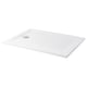 The FOTINGEN shower tray is sleek white, rectangular, with a smooth finish and anti-slip surface, designed for safety and style in modern bathrooms.