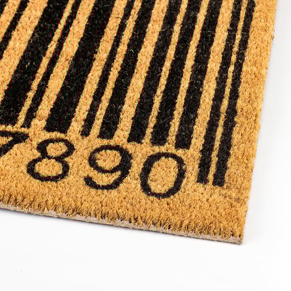 FREJLEV Door mat black IKEA