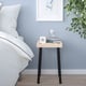 FRIDNÄS nesting tables with stools set of 4, black/birch effect - IKEA ...