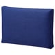 This image a rectangular, blue FRIHETEN cushion. It has a plain, solid color with a smooth texture, suitable for enhancing sofa comfort.