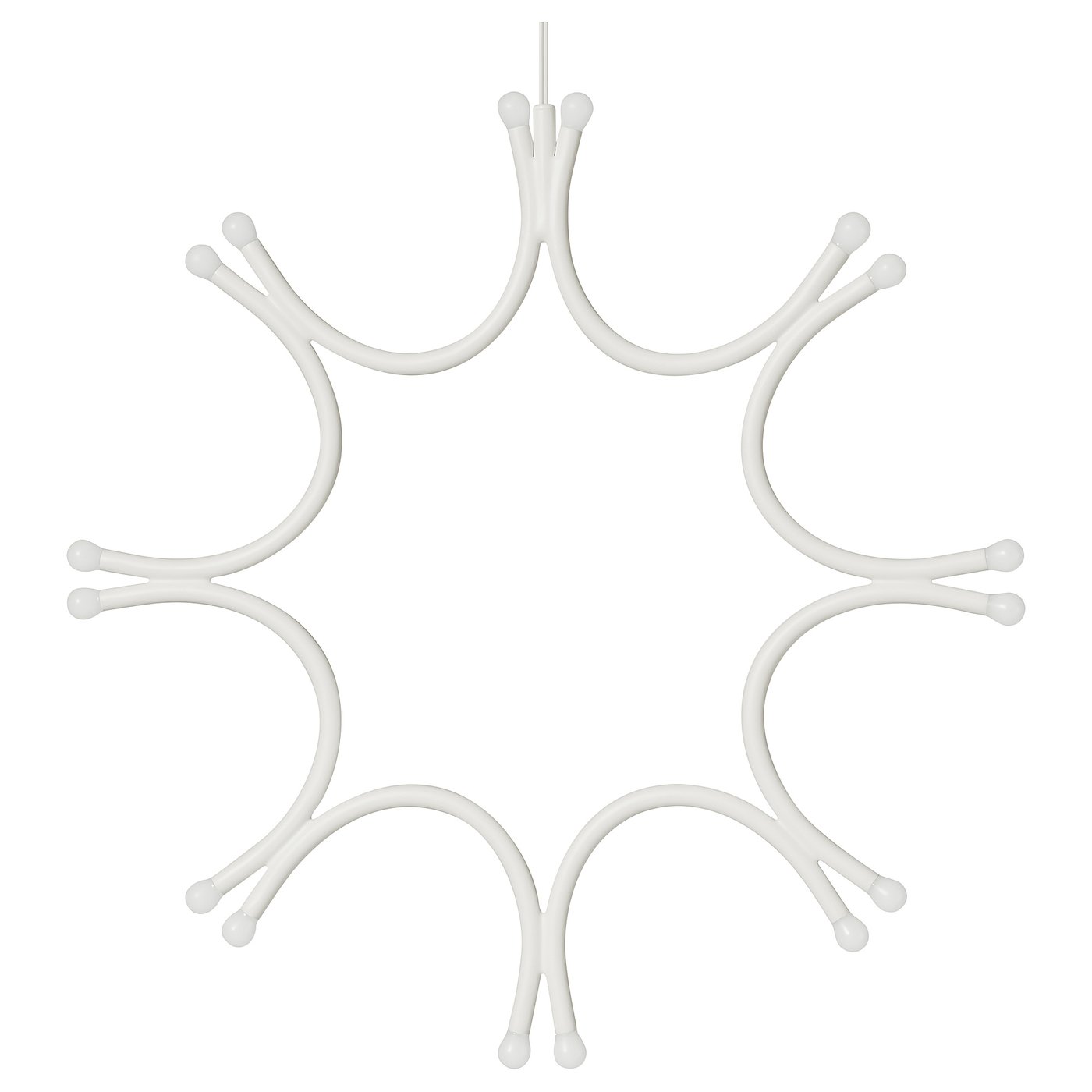 FRÖJDA pendant lamp, battery-operated white, 33 cm - IKEA Spain