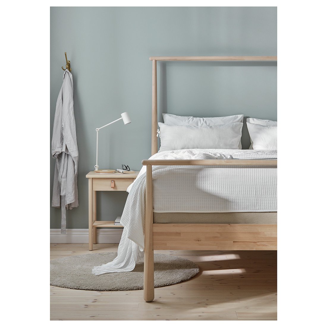 GJÖRA Bed frame birch, Lönset IKEA