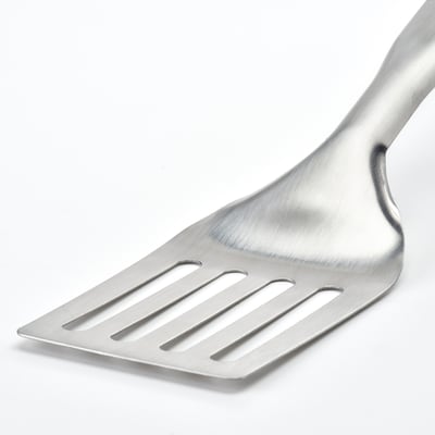 GRILLTIDER 2-piece barbecue tools set, stainless steel