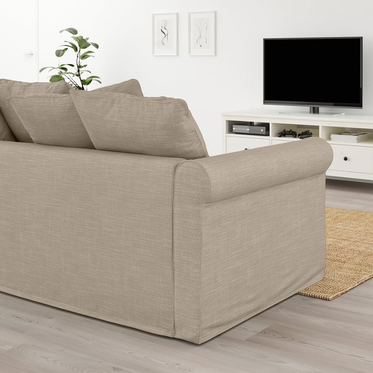 GRÖNLID 2seat sofabed, Hillared beige IKEA Spain