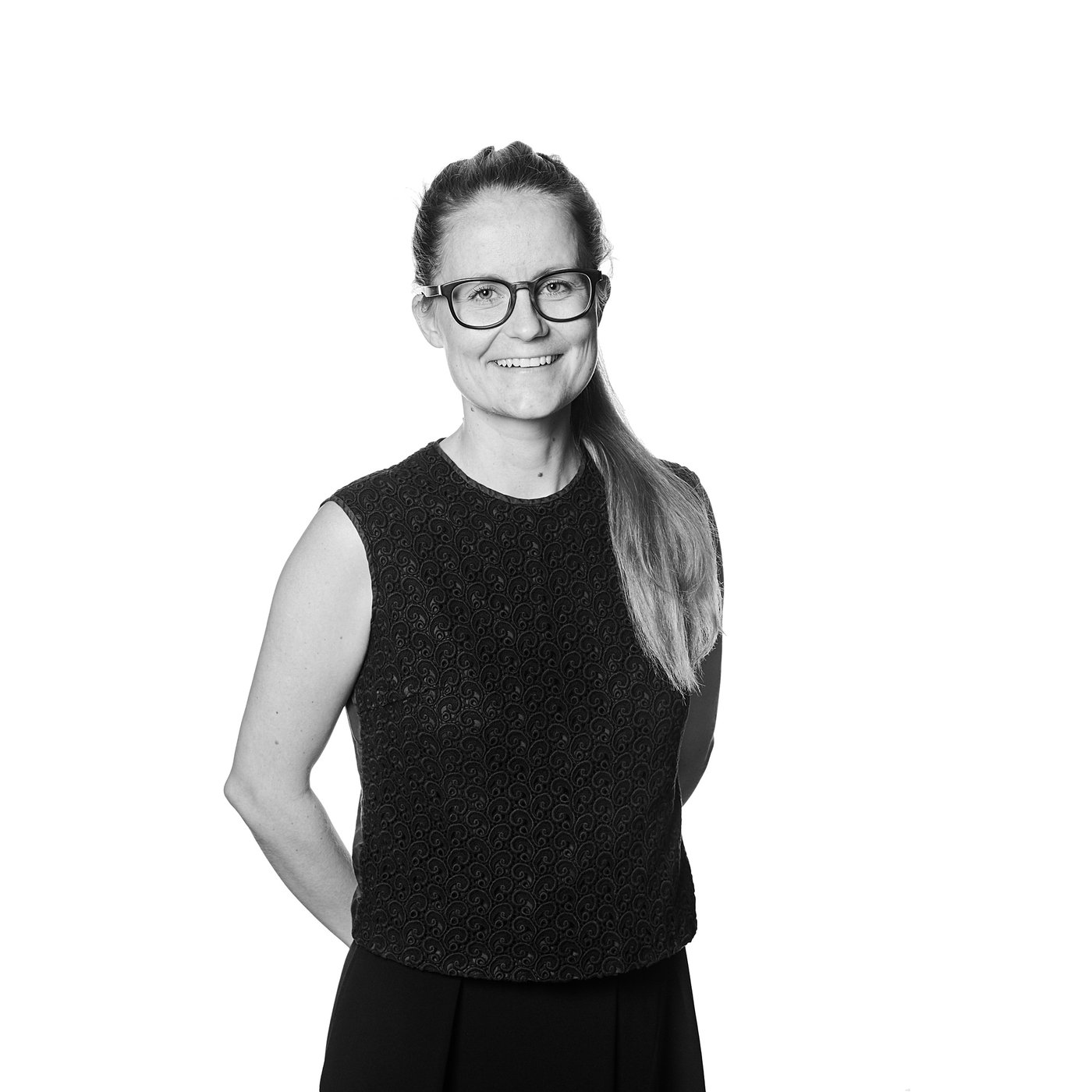 HÄNGIG Mirror, white/round, 26 cm