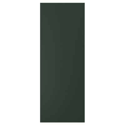 Green HAVSTORP cabinet door, rectangular with smooth, confident-styled design.