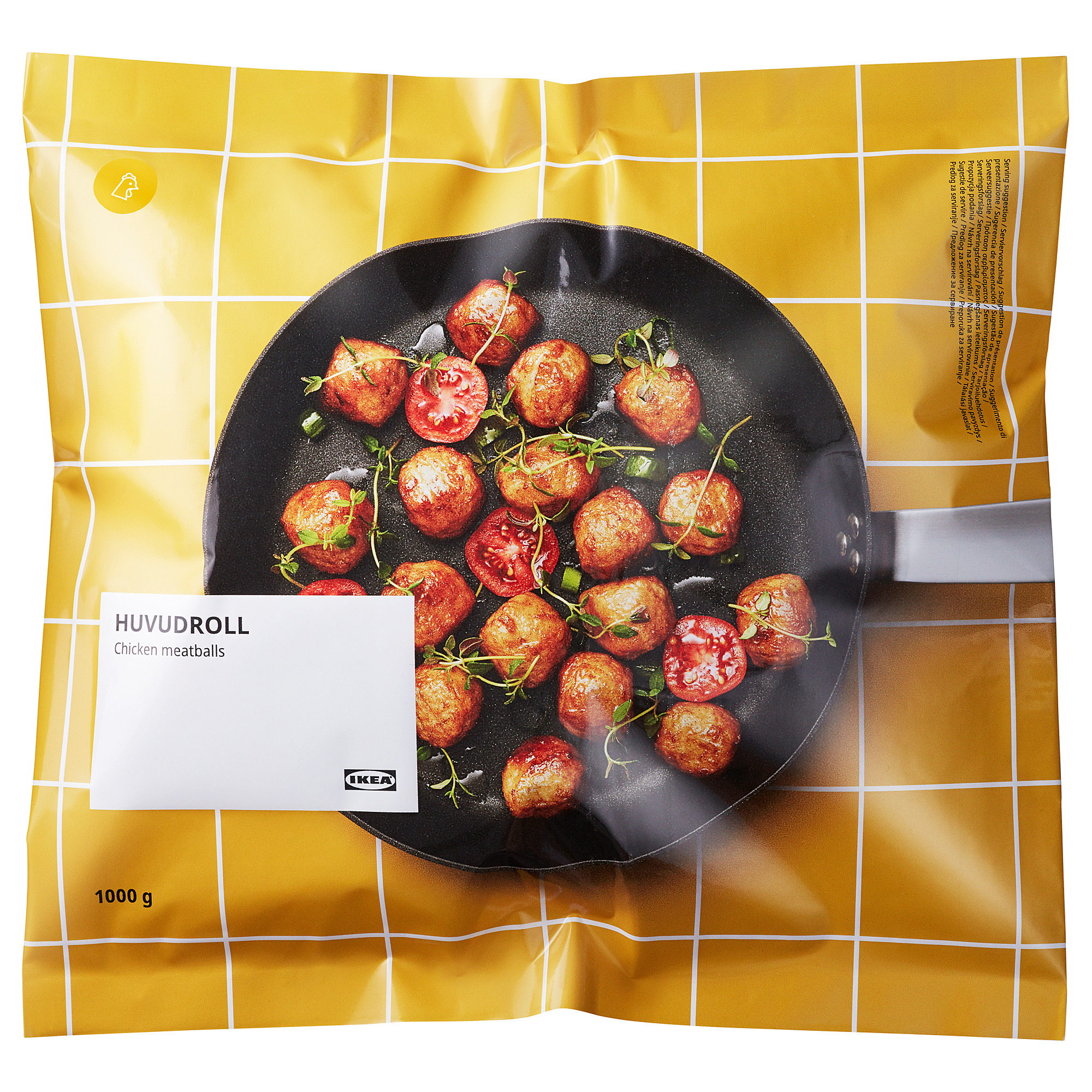 HUVUDROLL Chicken meatballs, frozen, 1000 g IKEA