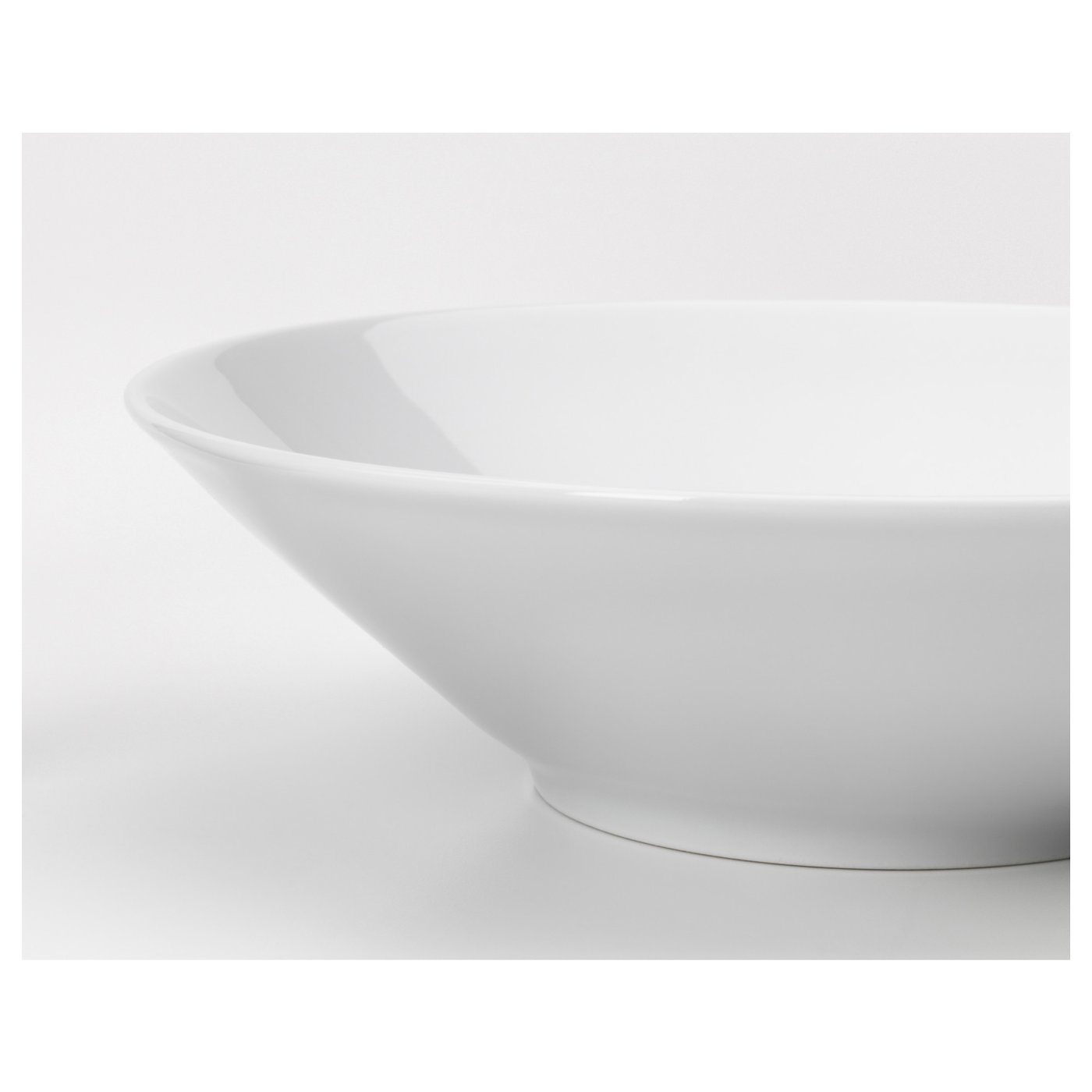 IKEA 365+ deep plate/bowl, angled sides white, 22 cm IKEA Spain