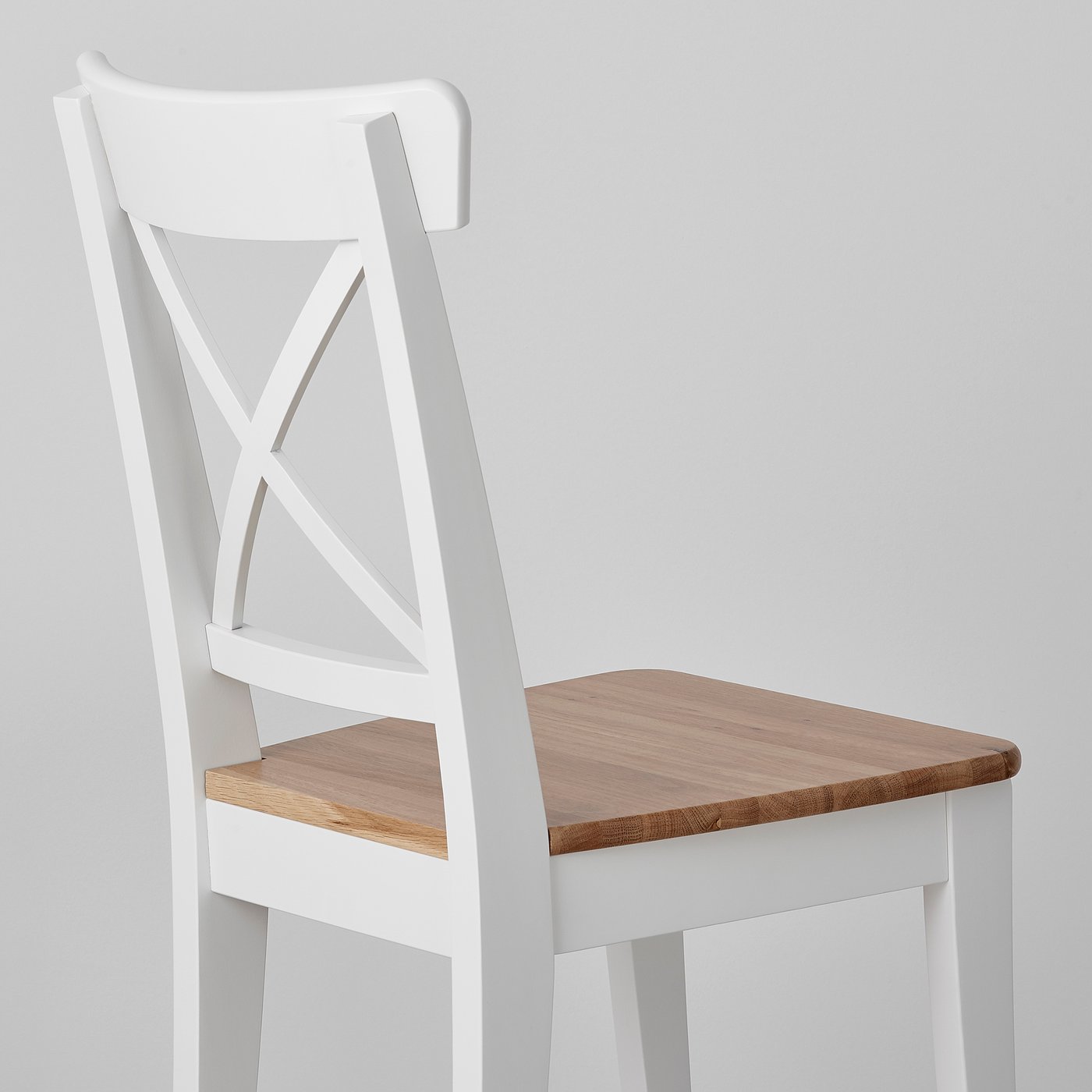 Ikea Wood White Chair / Personalised Ikea Kids White Wooden Chair