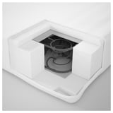 Bed base with bonell springs, polypropylene frame, polyester and foam cushioning.