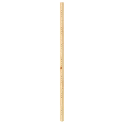 IVAR wooden pegboard in natural color, rectangular shape, made of solid pine.