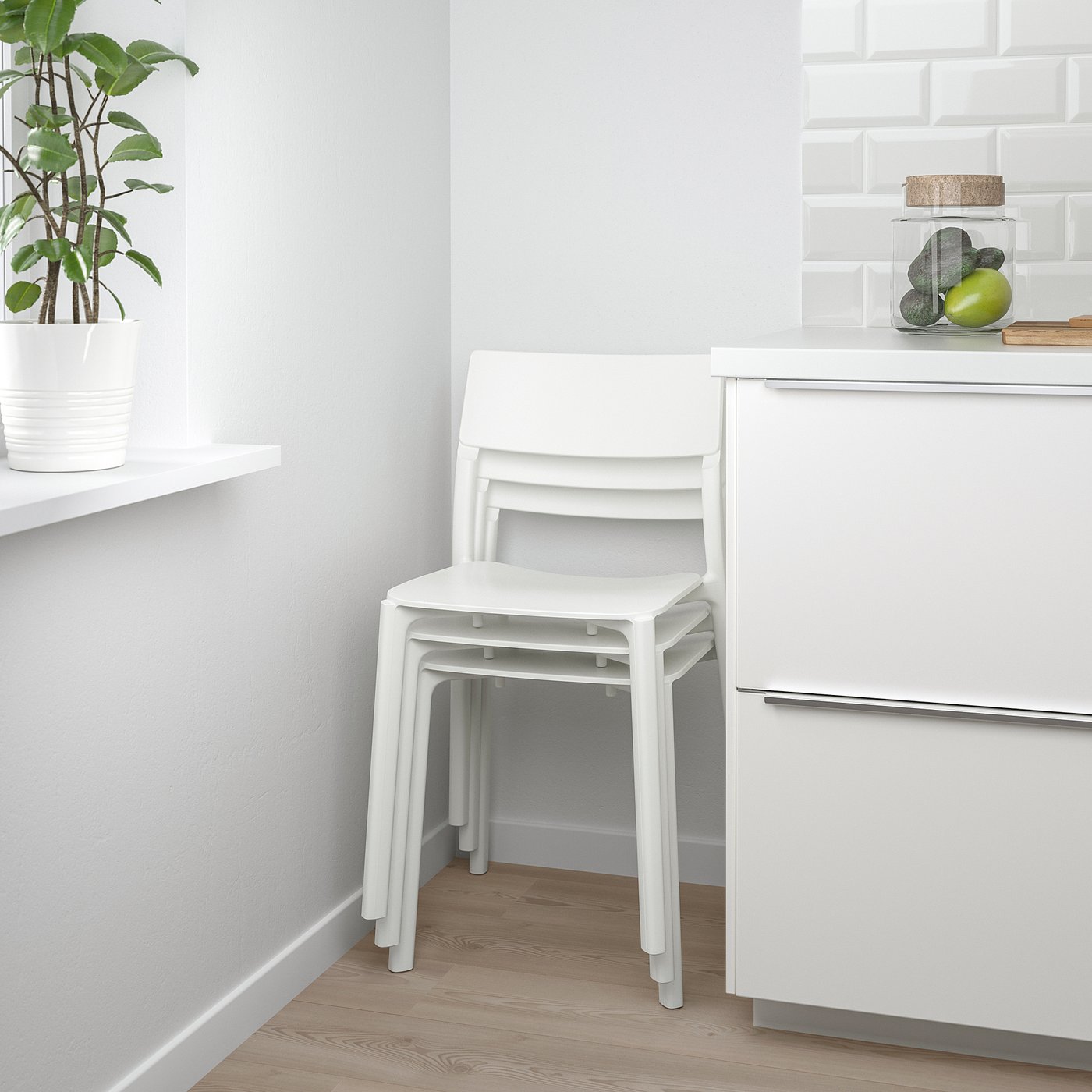 JANINGE chair, white - IKEA Spain
