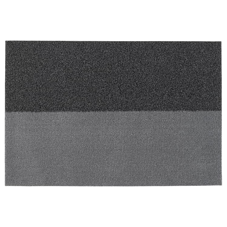 JERSIE Door mat, dark grey, 60x90 cm IKEA